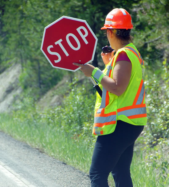 Traffic Control Flagging Flagger Services Cincinnat